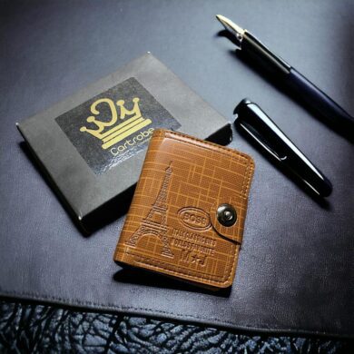 Stylish Synthetic Leather Men's & Women's Wallet with Zipper Closure - 1 Pc - Image 4