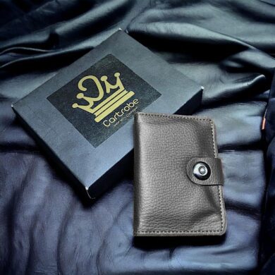 Men's Leather Wallet - Stylish and Slim with RFID Blocking Technology - 1 Pc