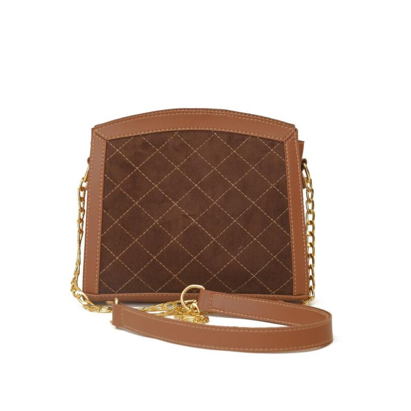 BagX -Women's Synthetic Sonic Brown Bag