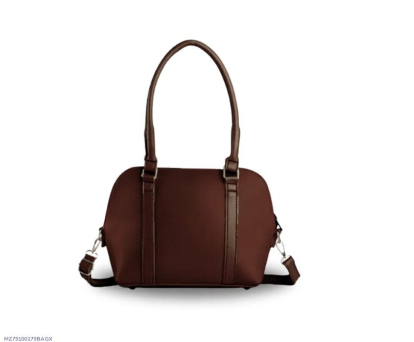 BagX - Olivia Choco PU Leather Shoulderbag, Brown - Image 2